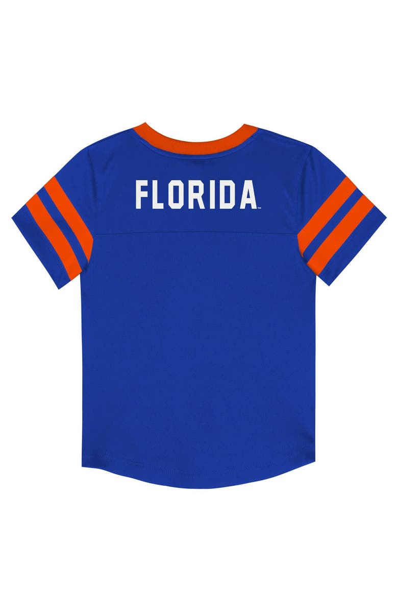 Outerstuff Youth Outerstuff Royal Florida Gators Red Zone Two-Piece V-Neck Top and Pants Set, Alternate, color, Royal