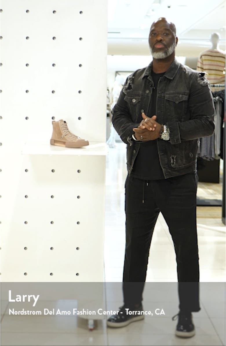 Elena Bracket High Top Sneaker, sales video thumbnail