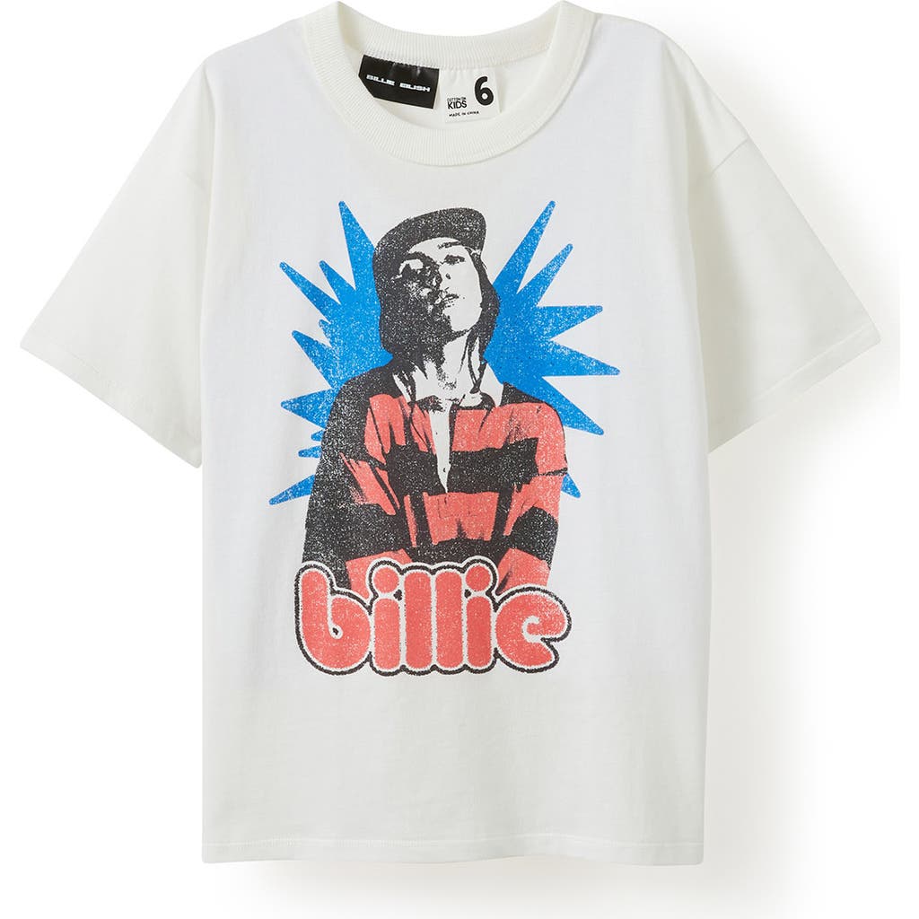 Cotton On Kids Kid's License Drop Shoulder Short Sleeve Tee In White