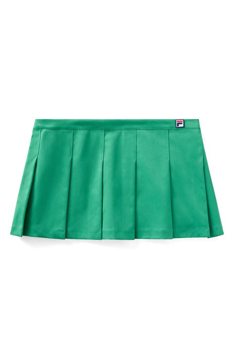 x Hailey Pleated Miniskirt
