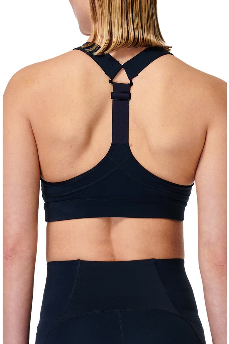 Power Medium Impact Sports Bra, Alternate, color, BLACK