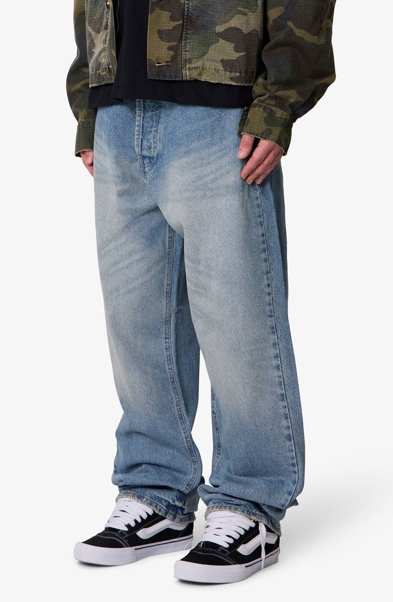 mnml Ultra Baggy Jeans, Alternate, color, Western Blue