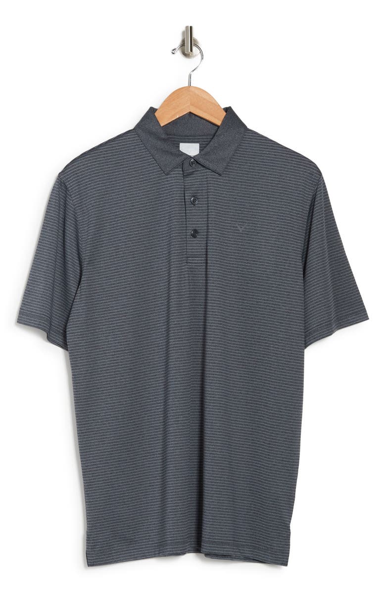 Callaway Golf<sup>®</sup> Callaway Golf Heather Micro Stripe Polo, Alternate, color,