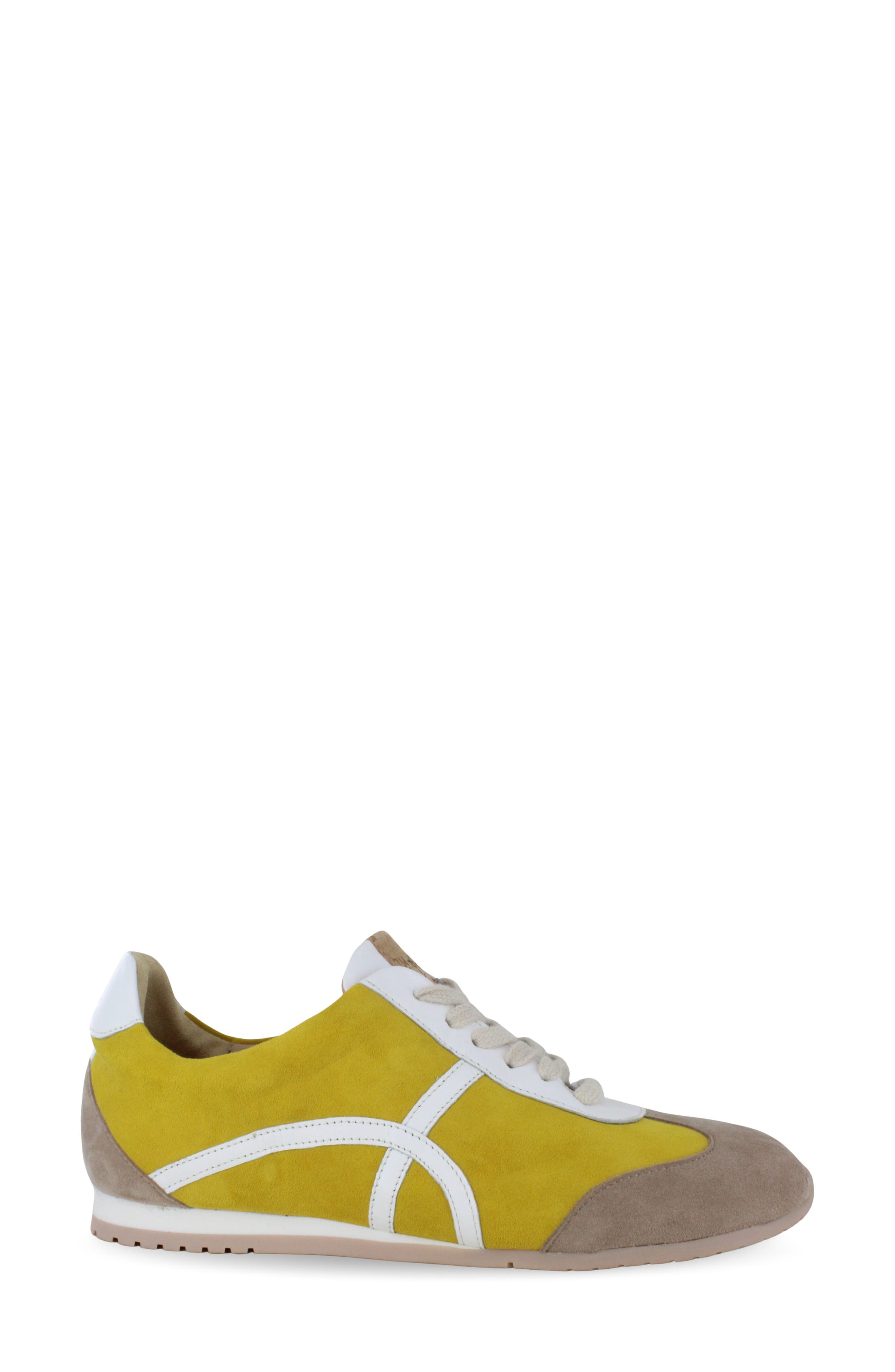 Haven Sneaker, Alternate, color, SAFFRON COMBO