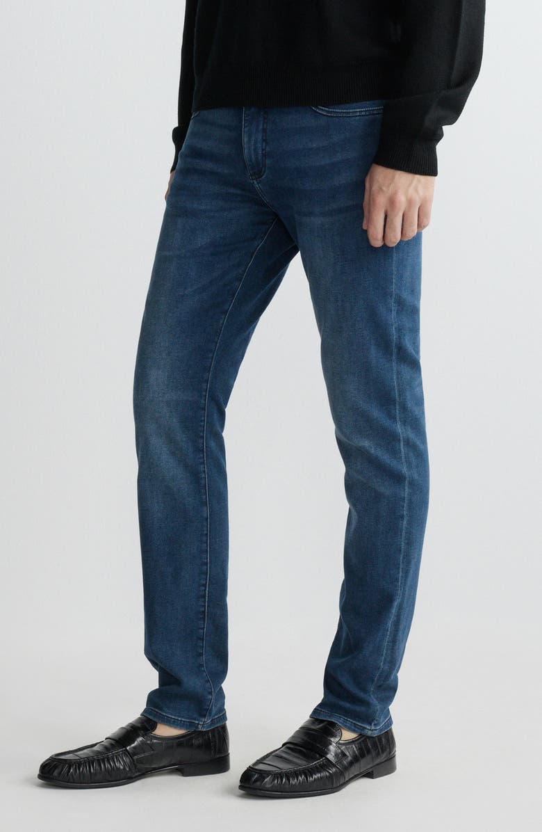 DL1961 Nick DL Ultimate Knit Slim Jeans, Alternate, color, Stream