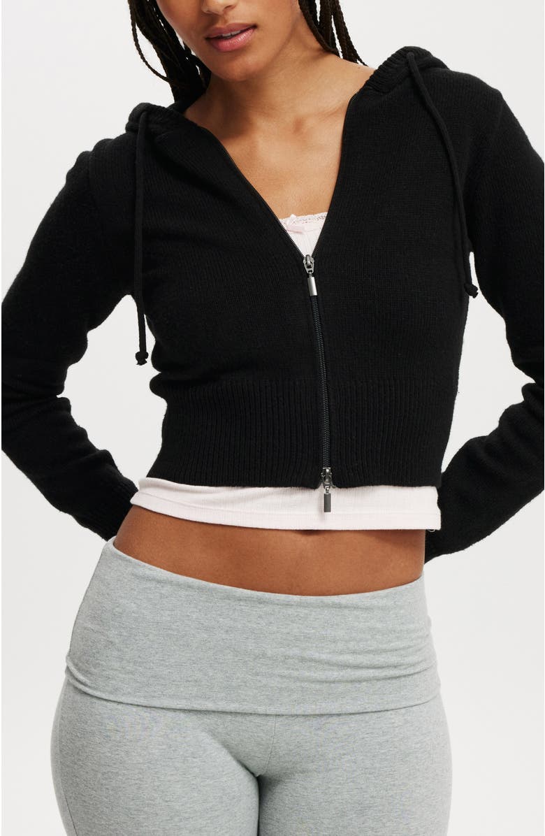 Cotton On Double Zip Hoodie, Main, color, 