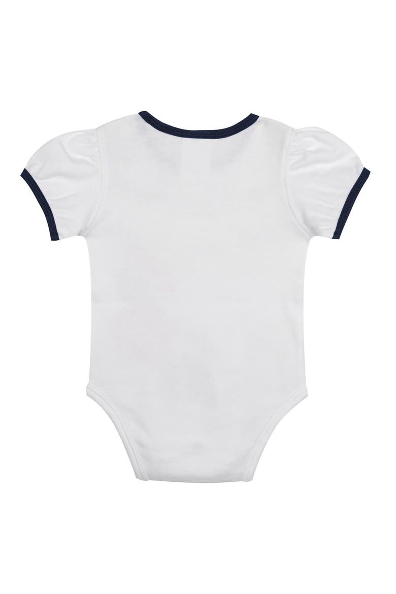 Newborn White/Navy Houston Astros Sweet Catcher 3-Piece Bodysuit, Headband and Skirt Set, Alternate, color, White
