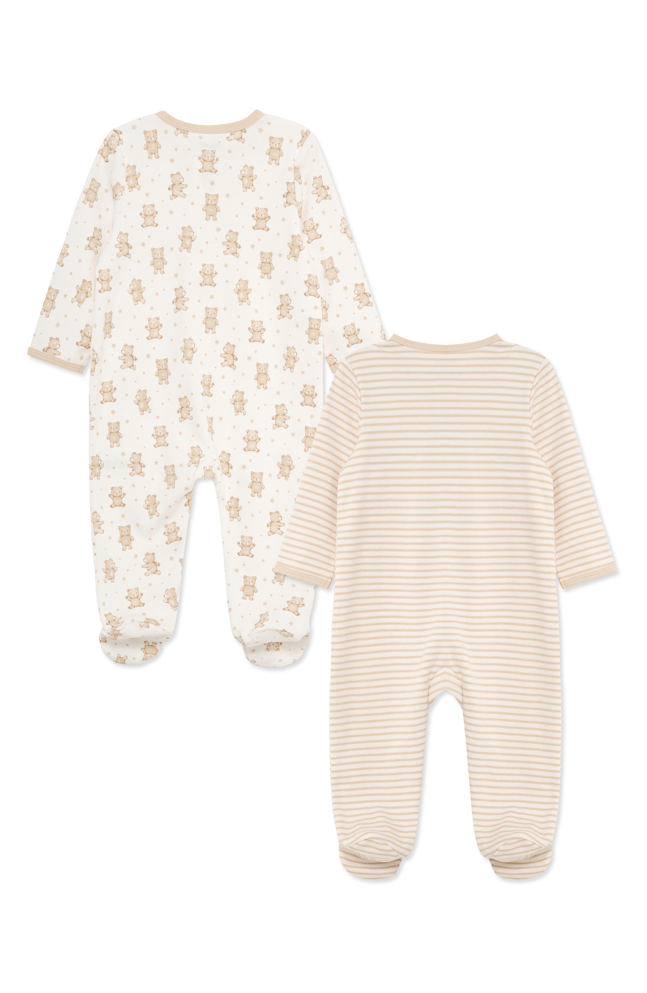 Little Me Kids' Bears 2-Pack Cotton Footies | Nordstromrack