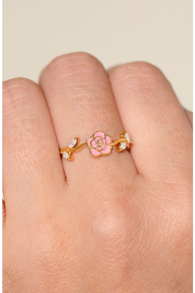 Rosebud Ring, Alternate, color, GOLD