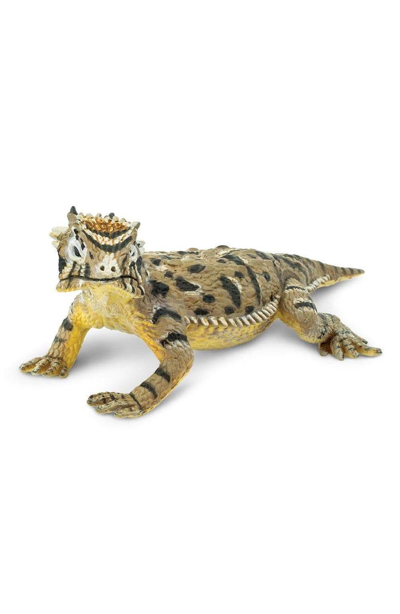 Safari Ltd. Horned Lizard Toy, Alternate, color, NO COLOR