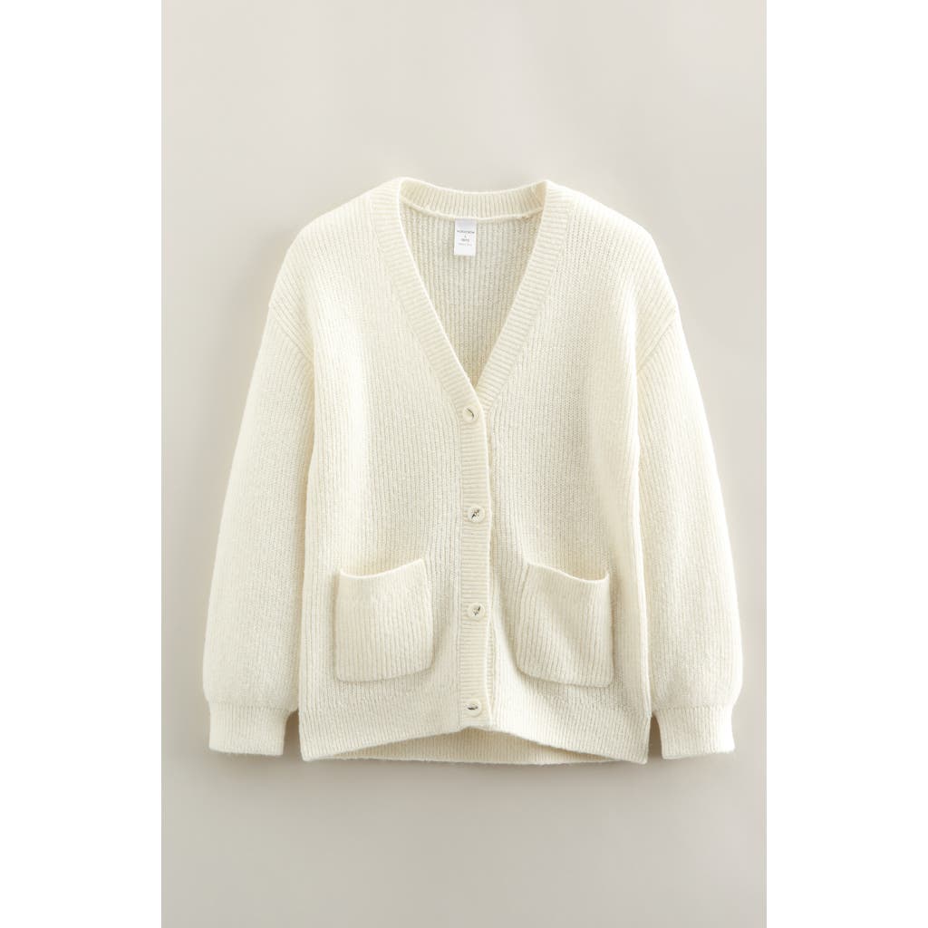 Nordstrom Kids' Oversize Cardigan In White