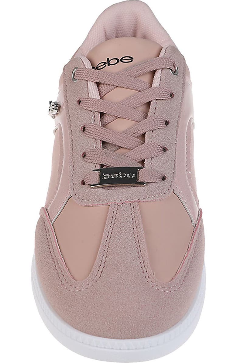 bebe Glitter Sneaker, Alternate, color, Blush
