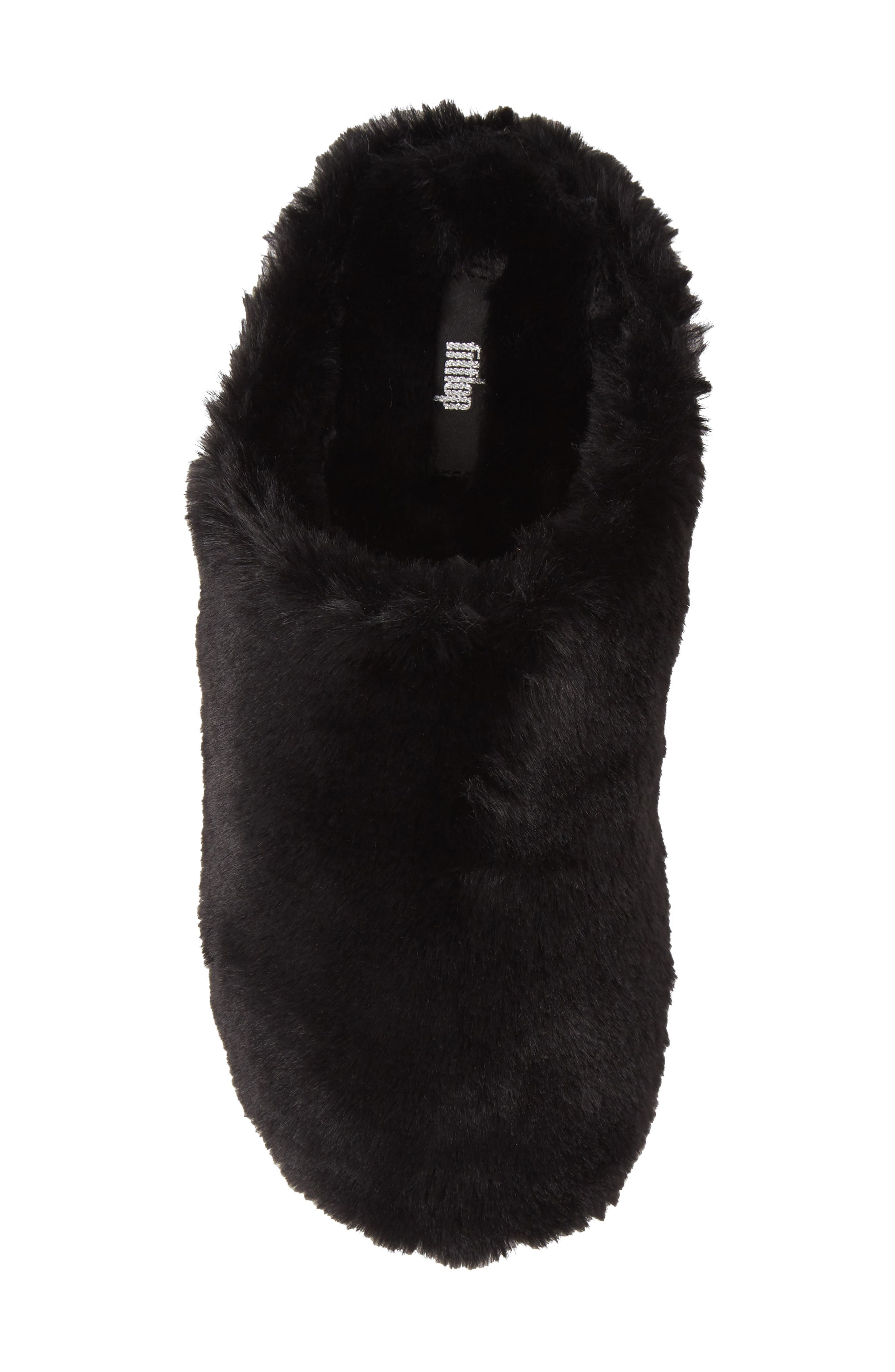 FitFlop Faux Fur Slipper, Alternate, color, 