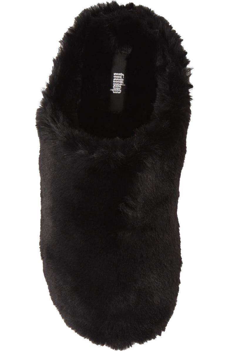FitFlop Faux Fur Slipper, Alternate, color,