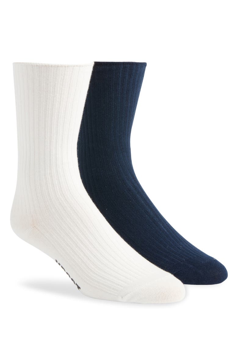 KROST Assorted 2-Pack Cotton Crew Socks, Main, color, 