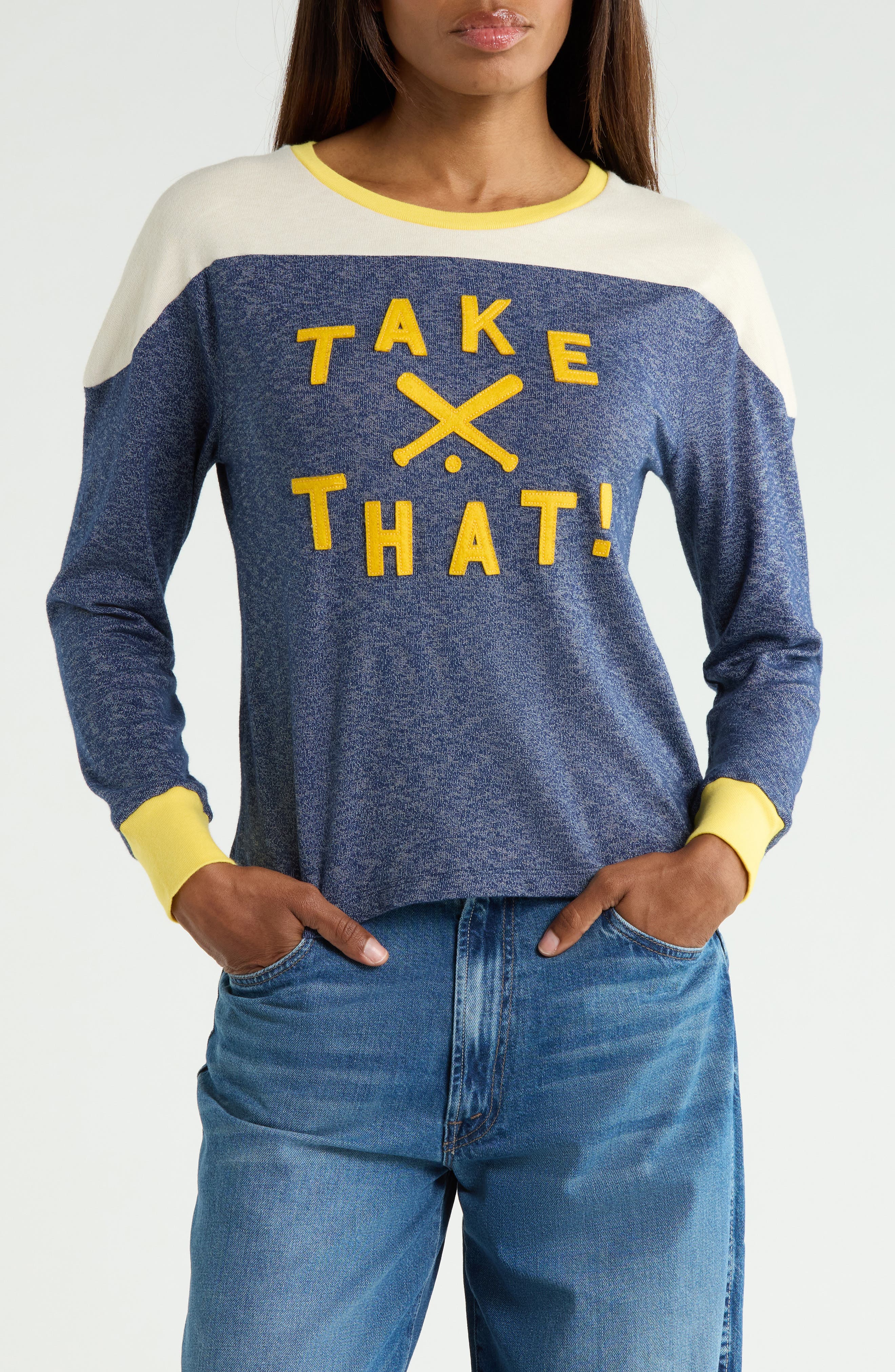 The LS Cap Outfielder Graphic T-Shirt