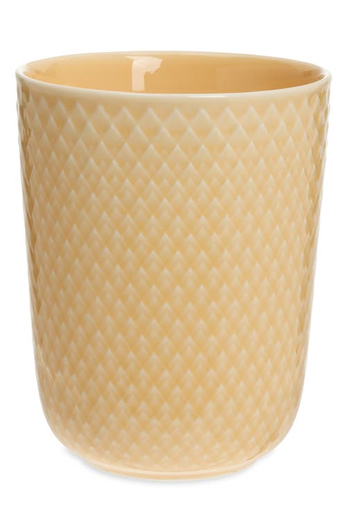 Lyngby Porcelaen Rhombe Color Mug In Sand