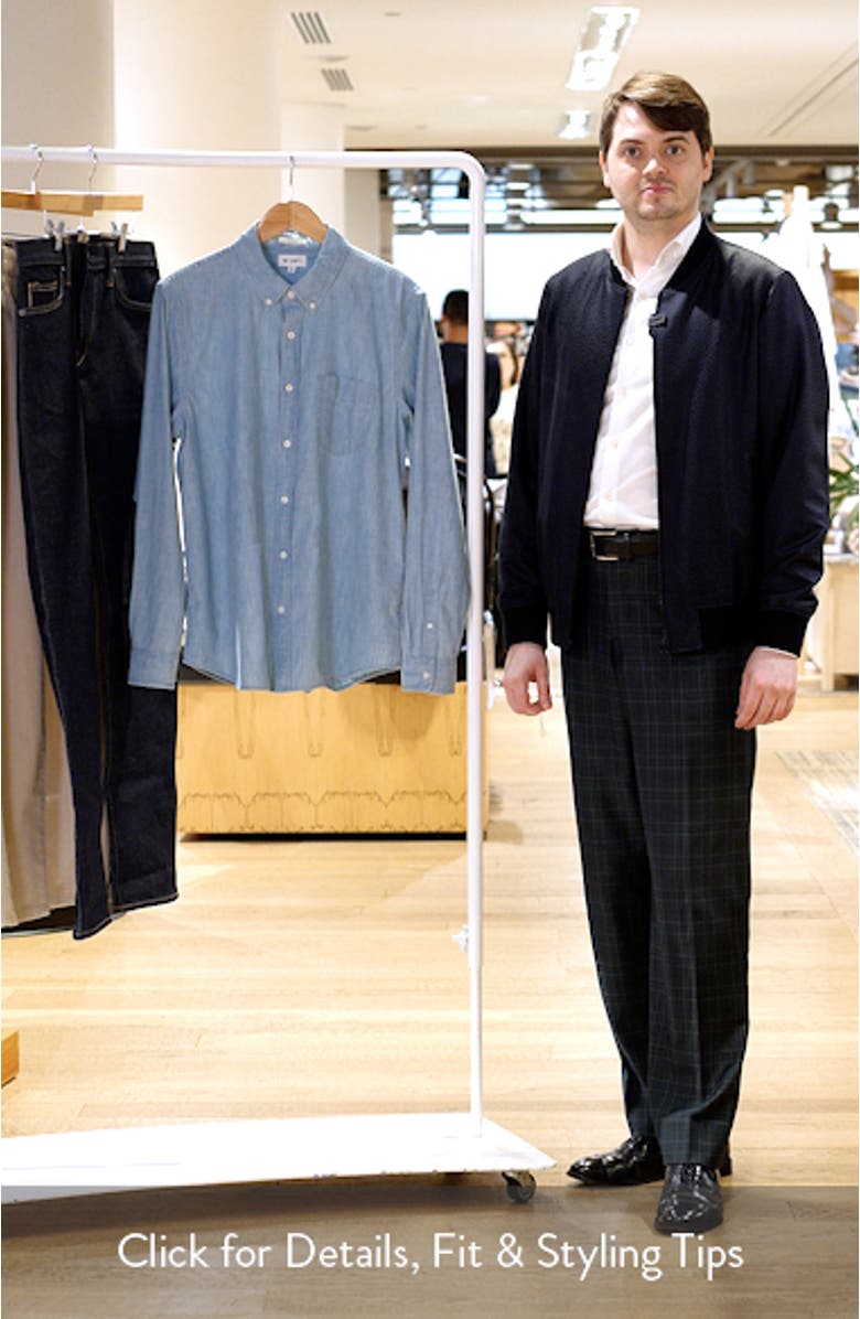 Dean Chambray Button-Down Oxford Shirt, sales video thumbnail