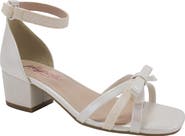 JELLYPOP Kids' Zendah Metallic Block Heel Sandal