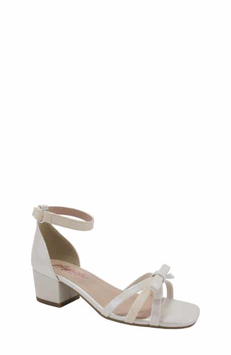 JELLYPOP Kids' Zendah Metallic Block Heel Sandal