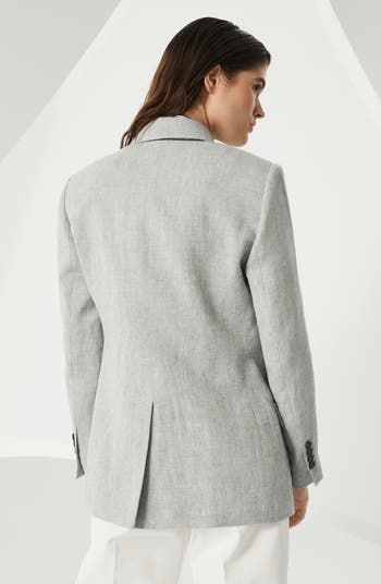 Brunello Cucinelli Sparkling canvas blazer | Nordstrom