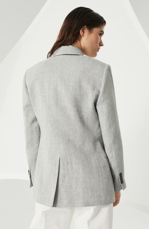 Brunello Cucinelli Women Blazer Sparkling In Gray