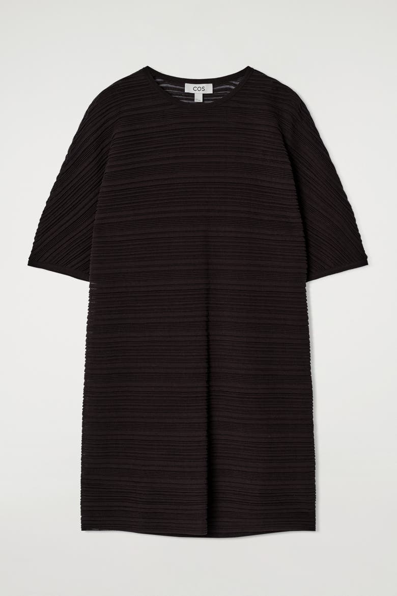 Pleated Knit Mini Dress (Women) | Nordstrom