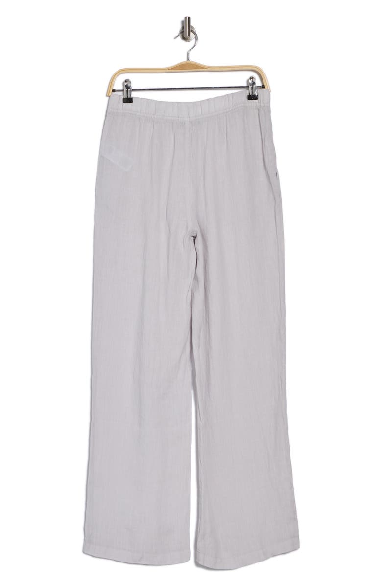 Reiss Cleo Wide Leg Pants, Alternate, color, Dusty Blue