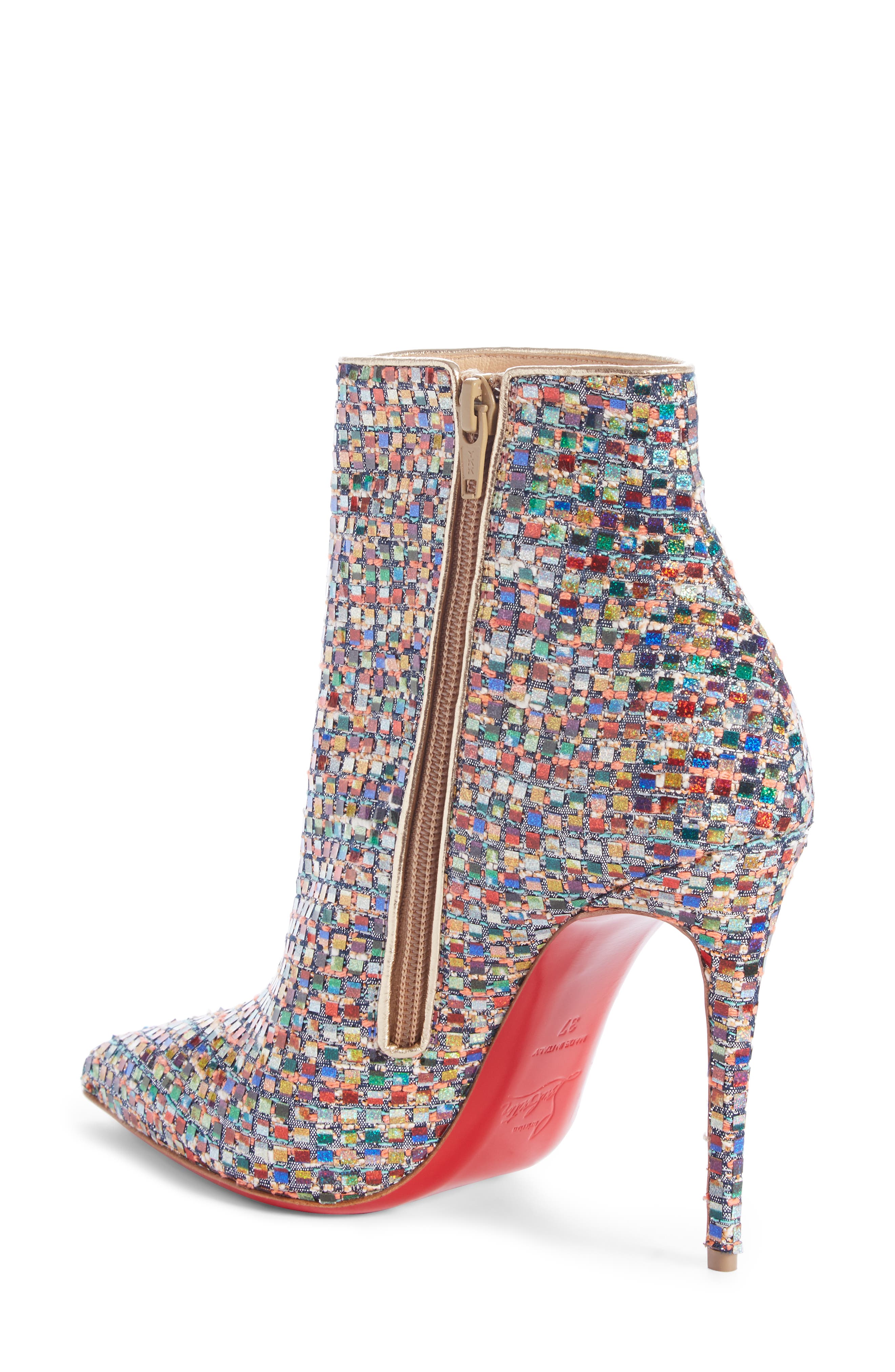 So Kate Mosaic Bootie, Alternate, color, BLUE MULTI