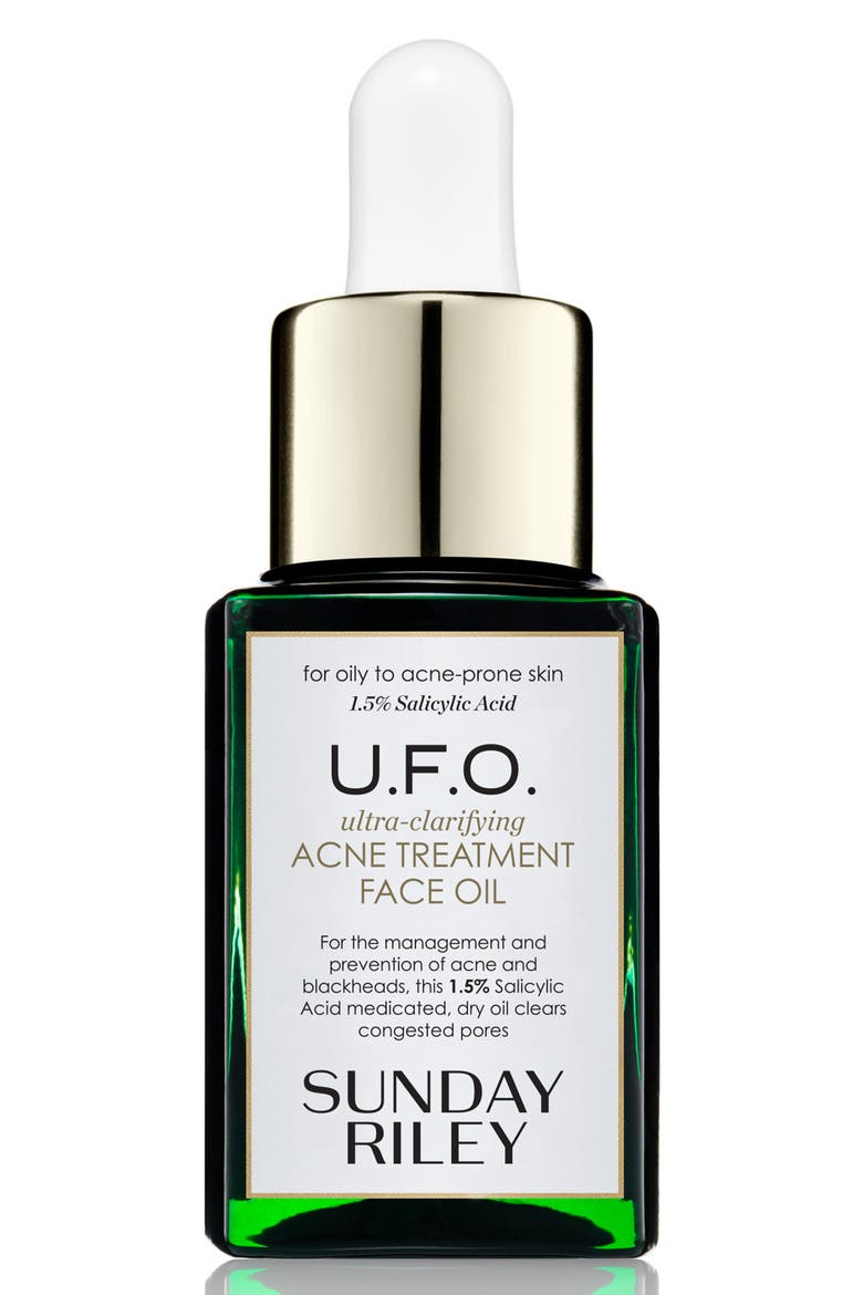 U.F.O. Ultra-Clarifying Acne Treatment Face Oil, Alternate, color, NO COLOR