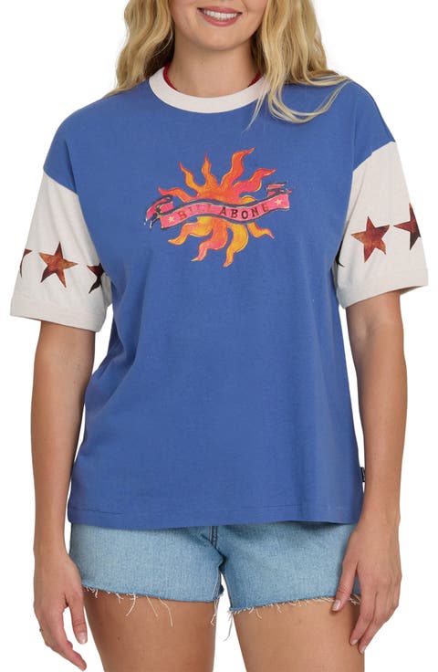 Tropics Co Graphic Ringer T-Shirt
