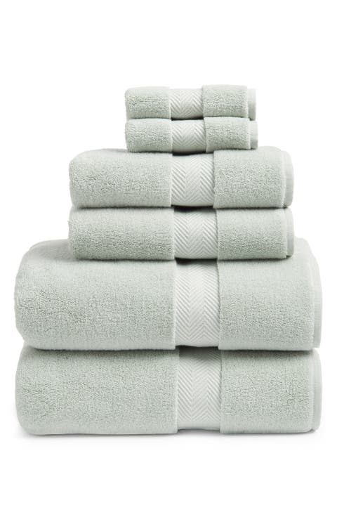 Organic Hydrocotton 6-Piece Towel Set $144 Value