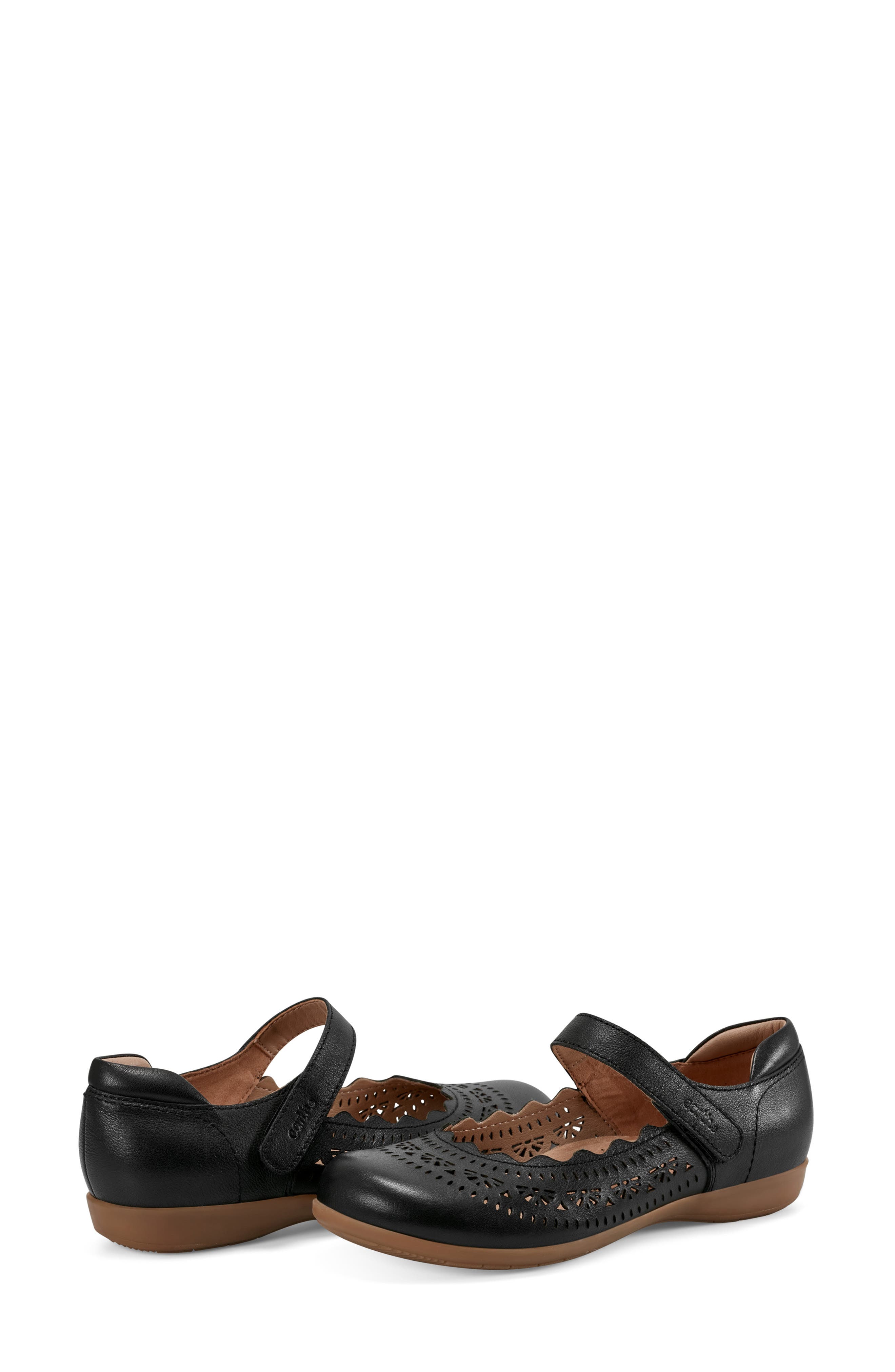 Earth<sup>®</sup> Brady Mary Jane Flat, Alternate, color, Black