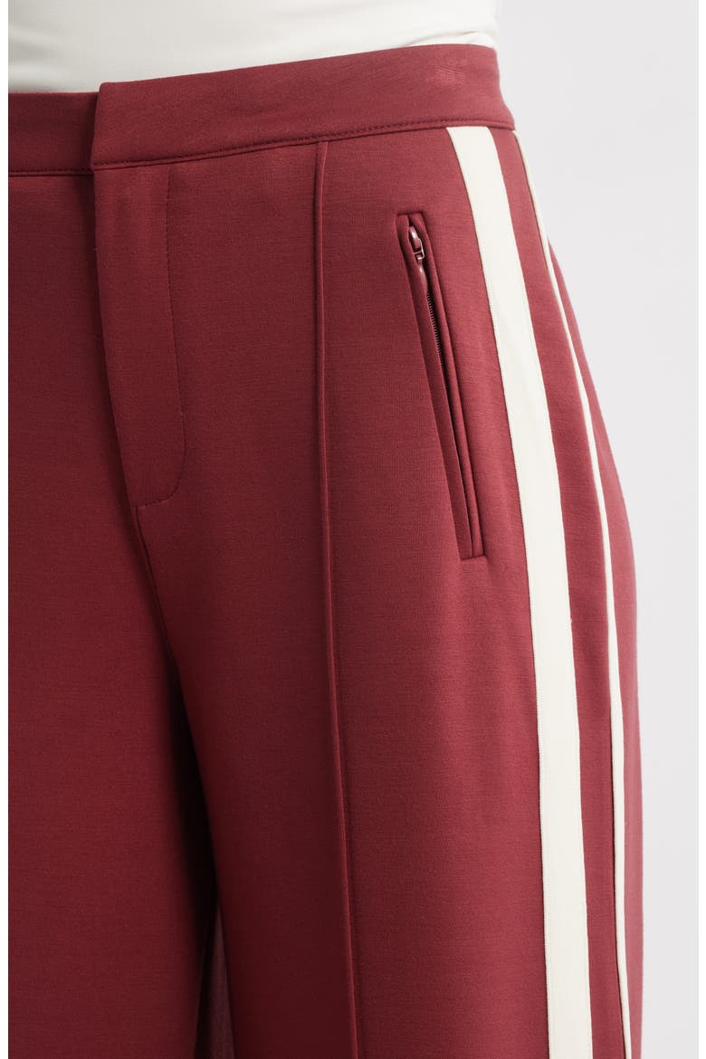 Trouser Track Pants, Alternate, color, WINE