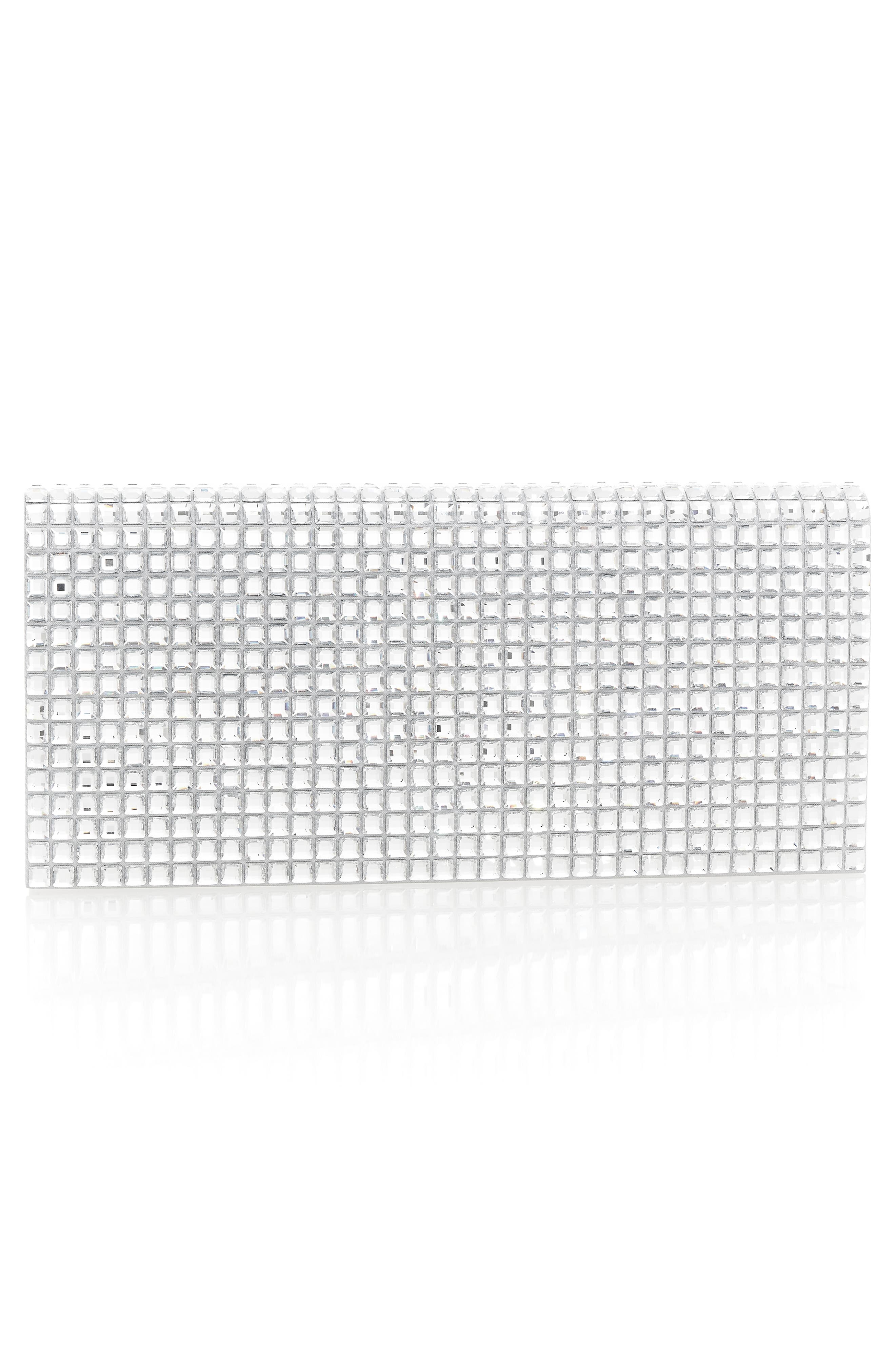 JUDITH LEIBER COUTURE Crystal Embellished Clutch, Alternate, color, 