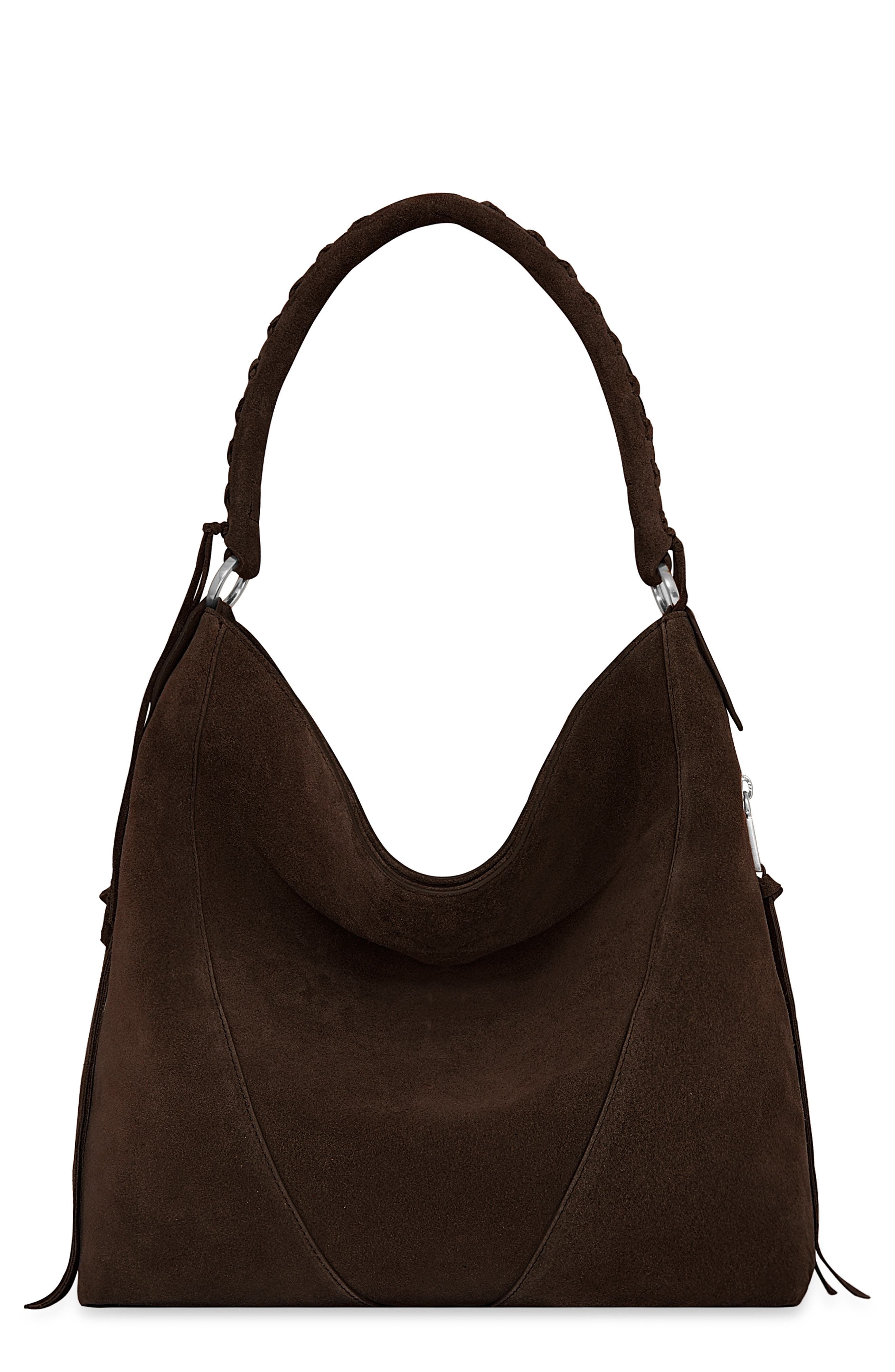 Rebecca Minkoff Mae Suede Hobo Bag