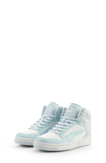 Puma Kids' Rebound Layup High Top Sneaker In Multi