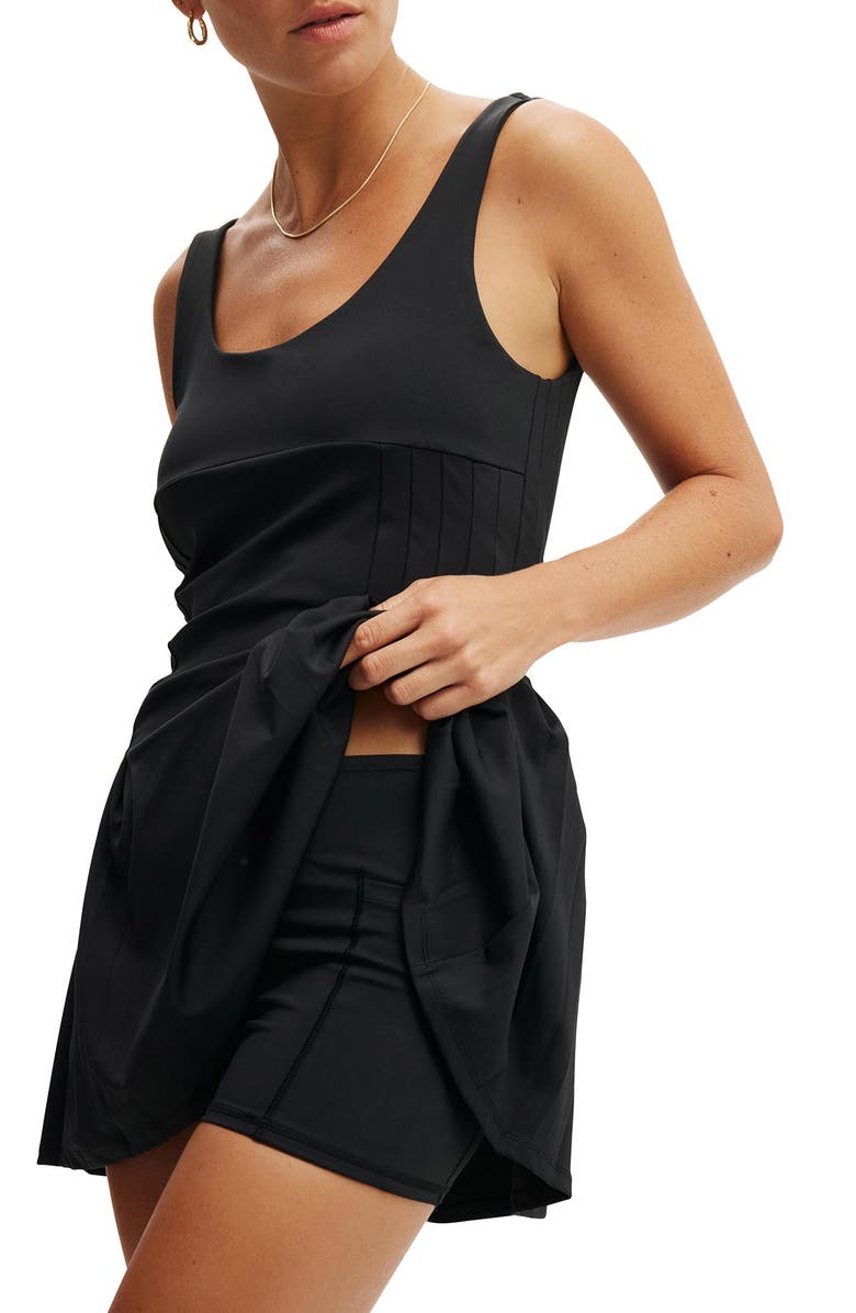 COTTON ON BODY Women's Active Level Up Pleat Dress, Alternate, color, 