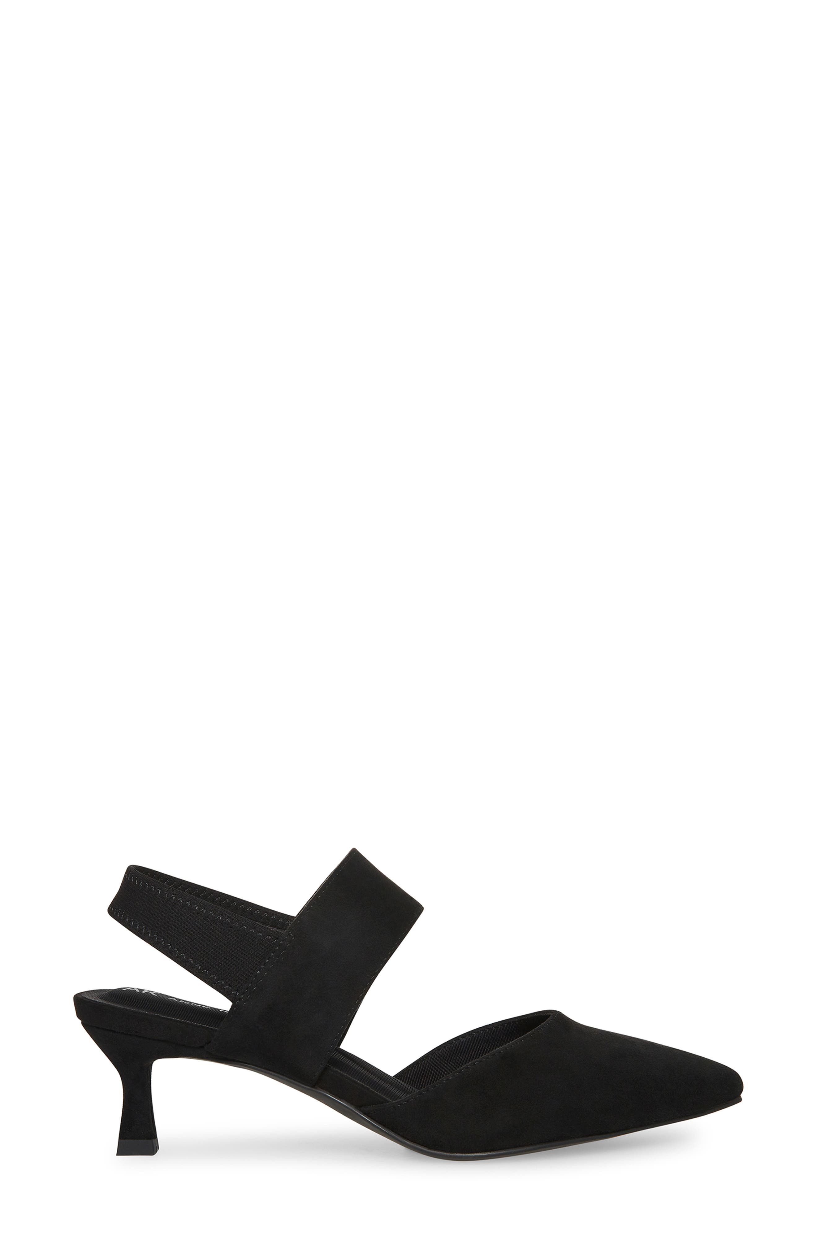 Anne Klein Intime Pointed Toe Pump, Alternate, color, Black