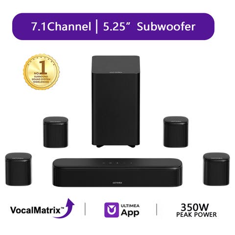 Aura S4T 7.1ch Soundbar with 4 Surround Speakers