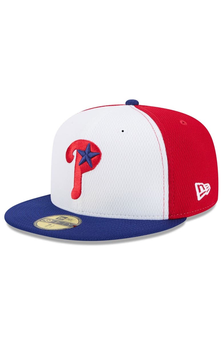 New Era Men's New Era Red/Royal Philadelphia Phillies 2025 MLB Clubhouse 59FIFTY Fitted Hat, Alternate, color, 