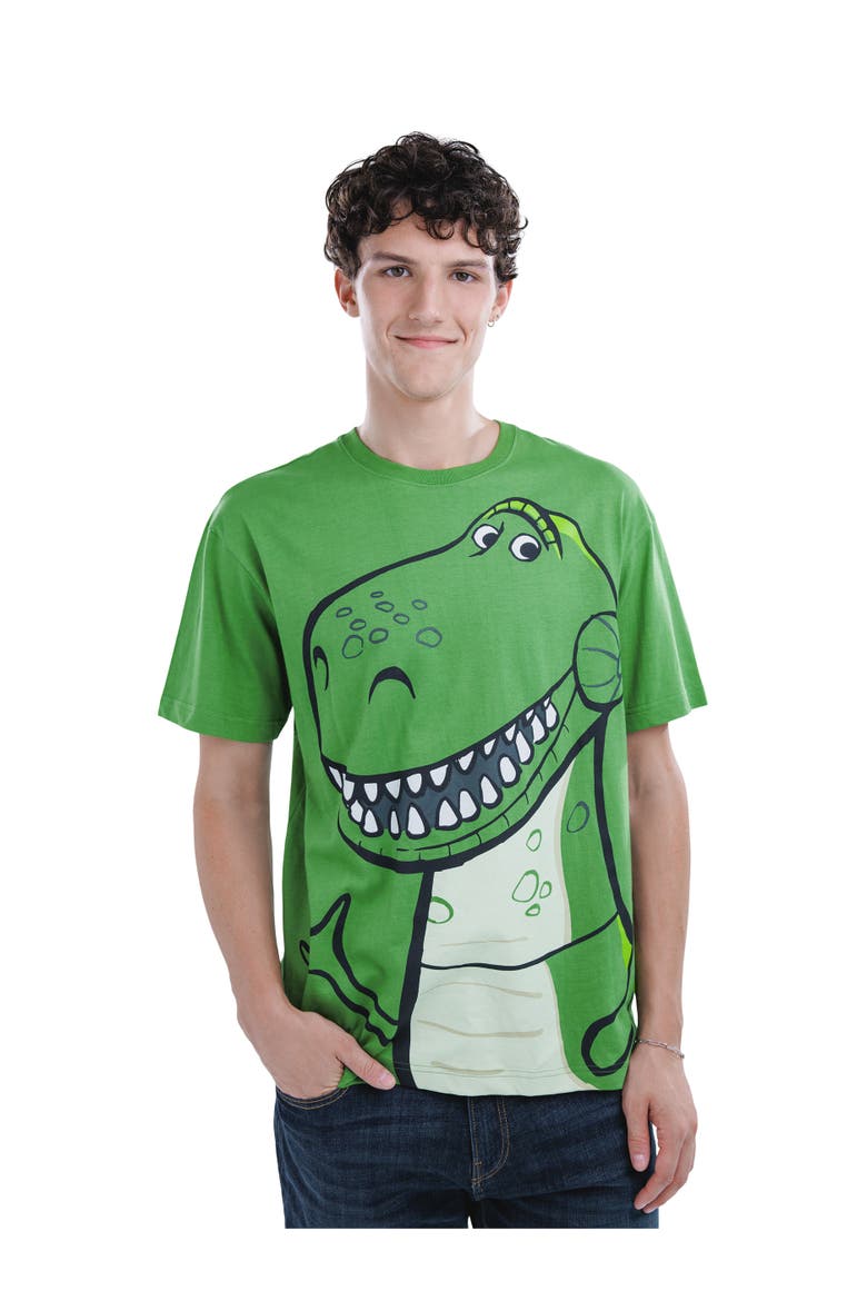 Toy Story Cosplay Short Sleeve T-Shirt, Alternate, color, Rex Dinosaur Green