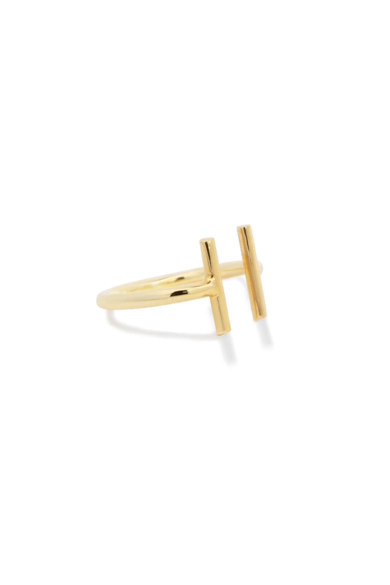 Golden Bar Ring, Main, color, Yellow Gold