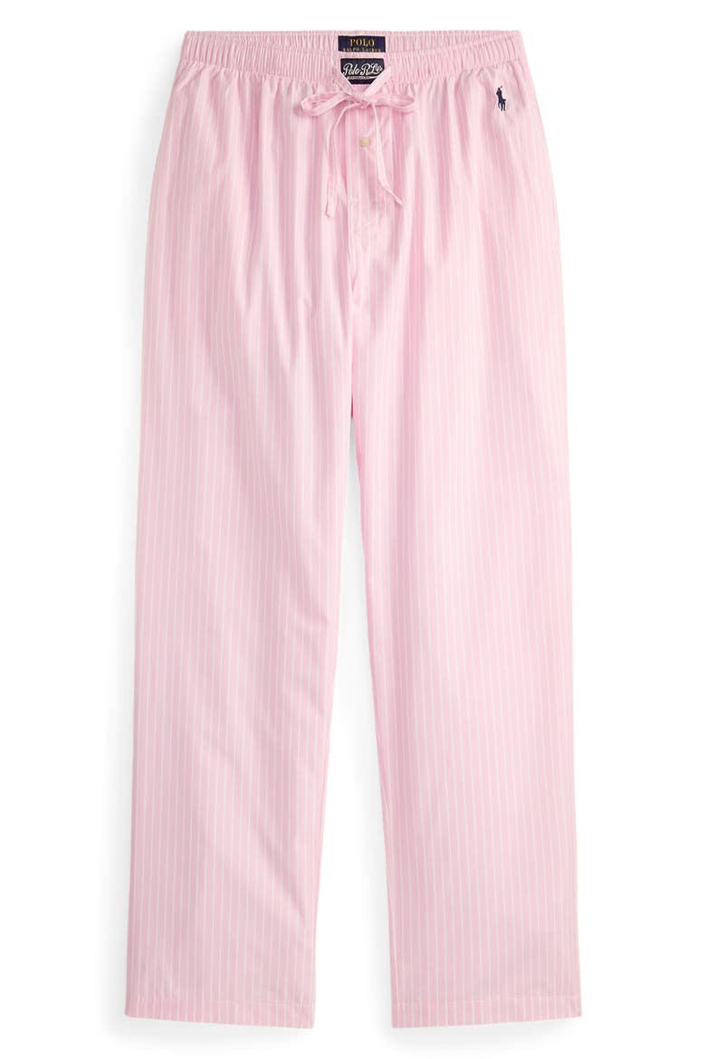 Stripe Cotton Pajama Pants, Alternate, color, HUDSON STRIPE CRUISE NAVY