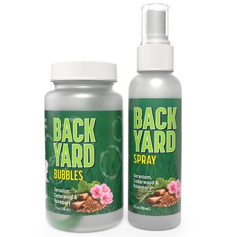 Back Yard Play and Spray Duo, 4oz Bottle, 2oz Spray