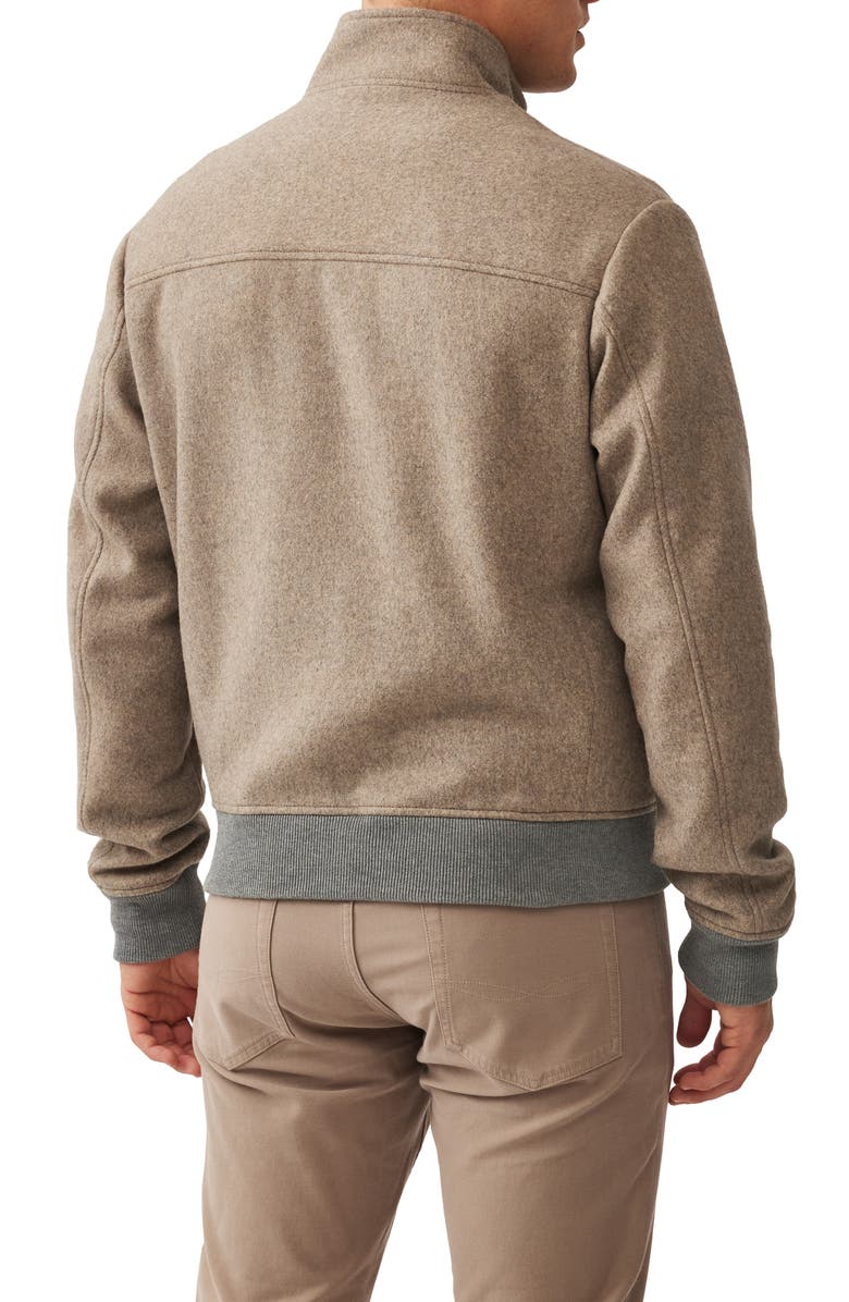 Rodd & Gunn Lake Taylor Bomber Jacket, Alternate, color, Fawn