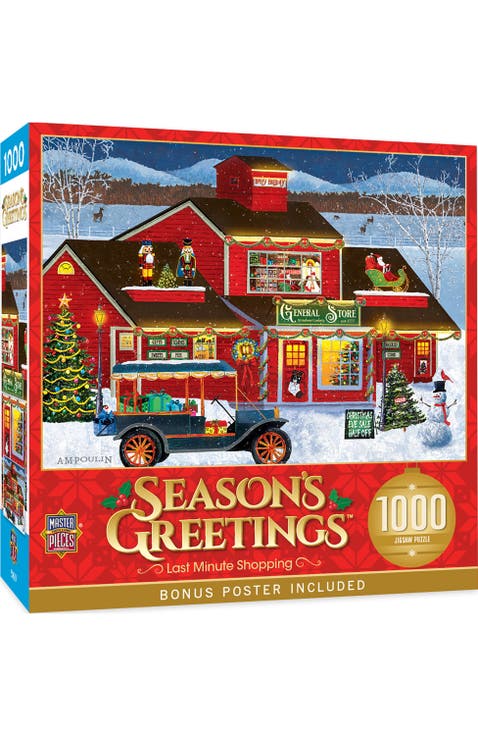 Last Minute Shopping 1000 Piece Puzzle