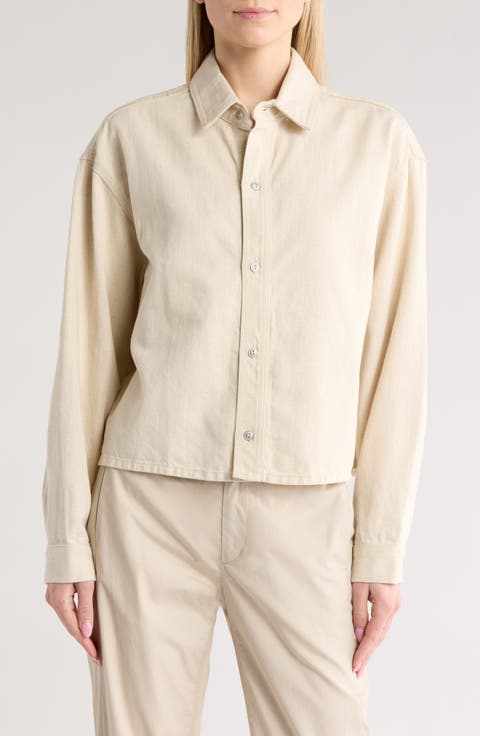 Charlie Cropped Shirt