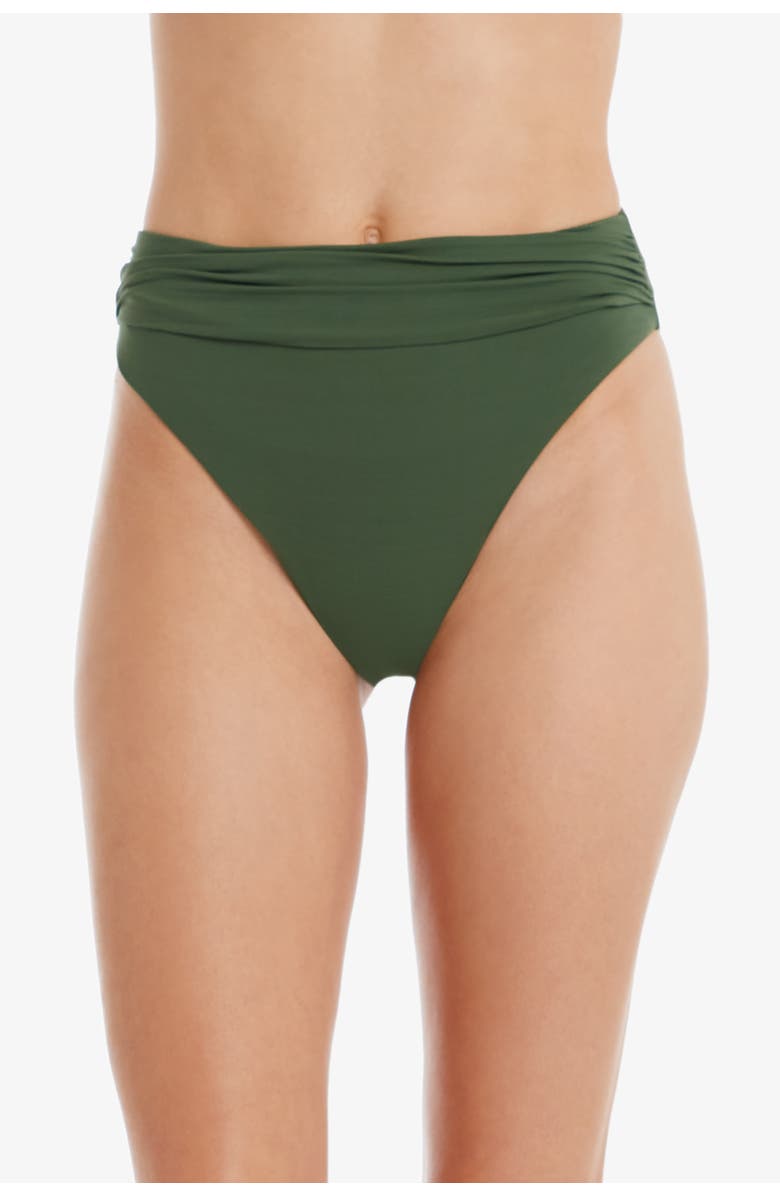HELEN JON Shirred Bottom, Main, color, Textured Fatigue