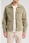 Sage Twill Zip Shacket
